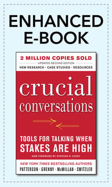 Crucial Conversations: Tools for Talking When Stakes are High cover