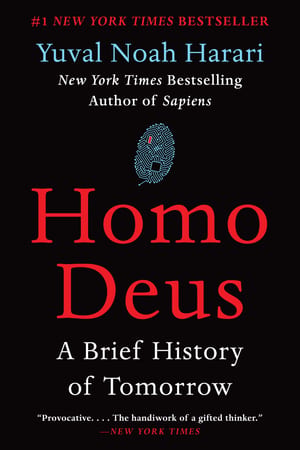 Homo Deus: A Brief History of Tomorrow cover