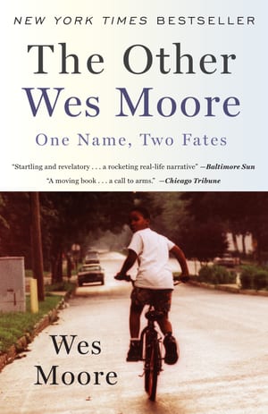 The Other Wes Moore: One Name, Two Fates cover