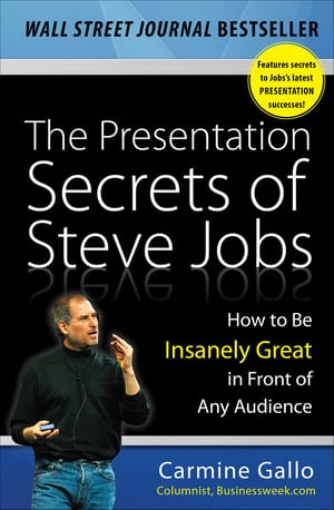 The Presentation Secrets of Steve Jobs cover