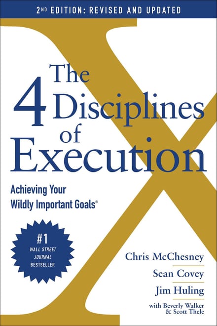 The 4 Disciplines of Execution: Achieving Your Wildly Important Goals cover