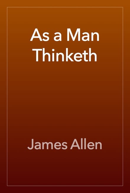 As a Man Thinketh cover