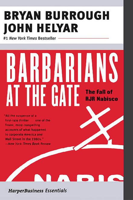 Barbarians at the Gate: The Fall of RJR Nabisco cover