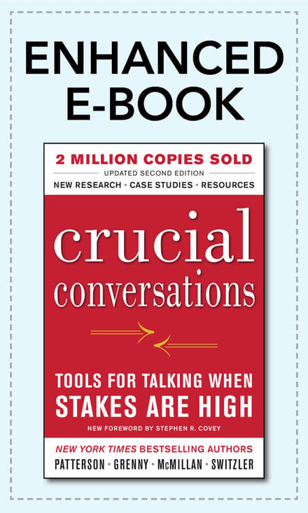 Crucial Conversations: Tools for Talking When Stakes are High cover