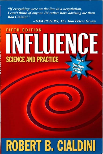 Influence: The Psychology of Persuasion cover