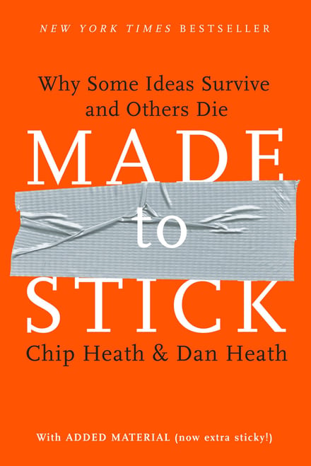 Made to Stick: Why Some Ideas Survive and Others Die cover