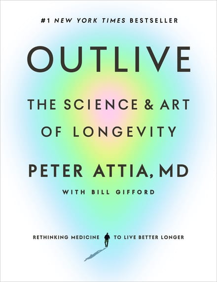Outlive: The Science and Art of Longevity cover